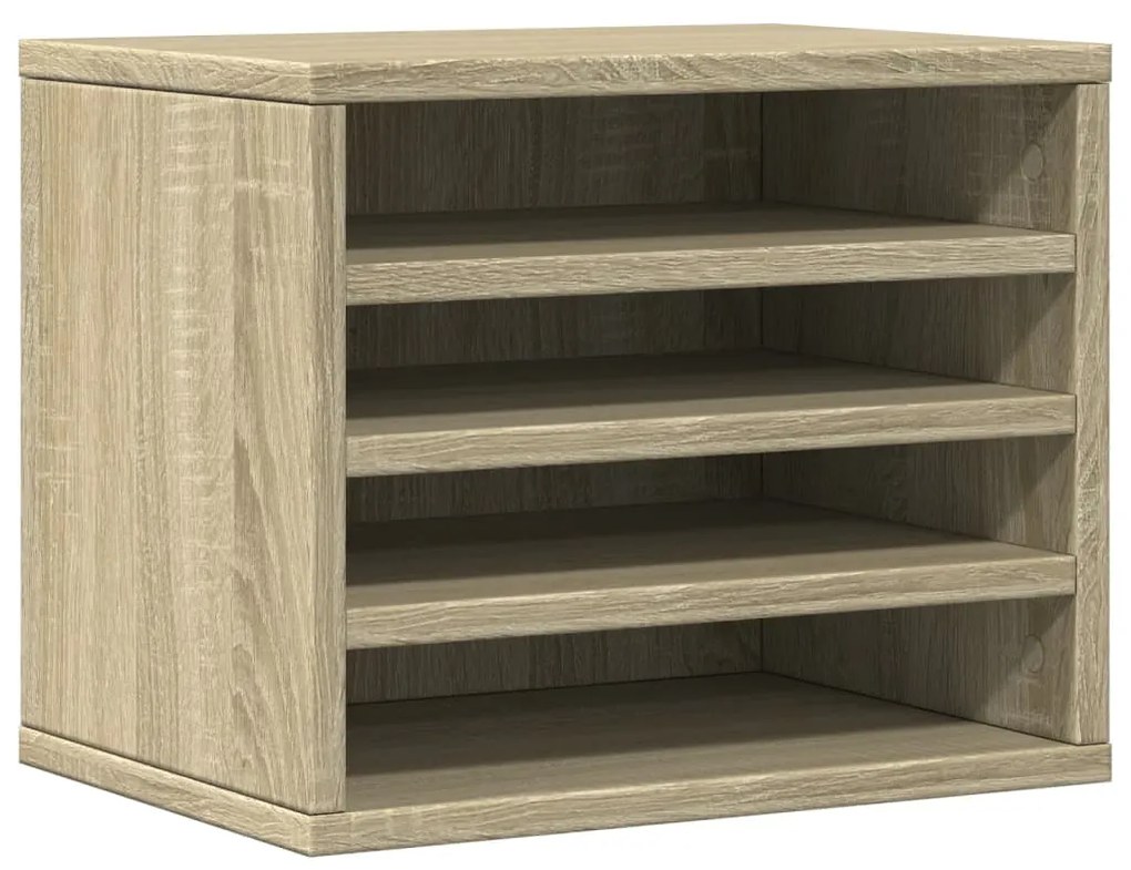 vidaXL Έπιπλο Οργάνωσης Γραφείου Sonoma Δρυς 36x26x29,5εκ Επεξ. Ξύλο