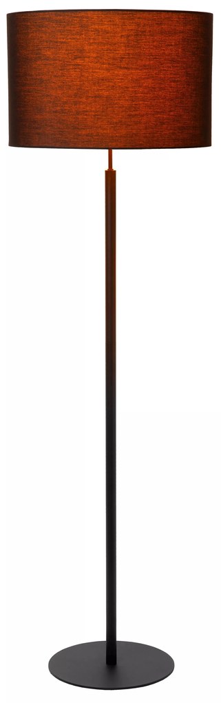 Φωτιστικό Επιδαπέδιο Lucide 45709-81-30 MAYA Μαύρο Ματ (Black Mat)|Χρυσό Χρώμα (Gold Coloured)