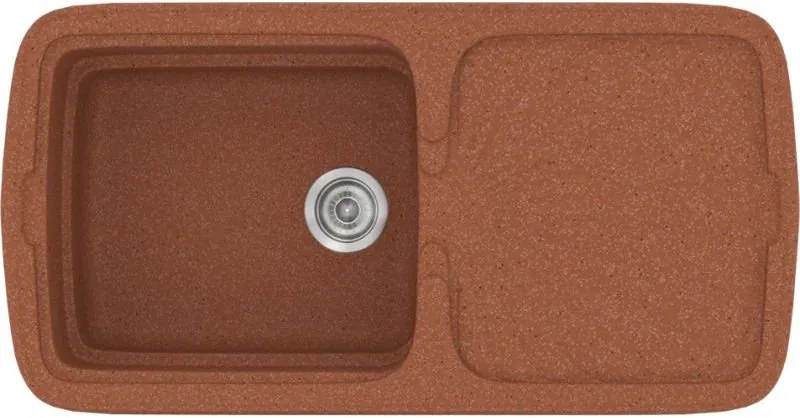 Νεροχύτης Sanitec 306-Granite Terracotta