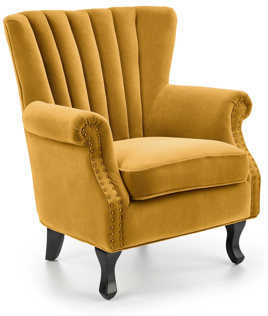 TITAN chair color: mustard DIOMMI V-CH-TITAN-FOT-MUSZTARDOWY