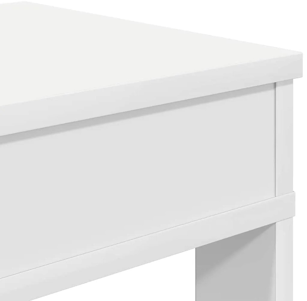 Ράφι παπουτσιών Λευκό 80x30x98 cm Κατασκευασμένο ξύλο - Λευκό