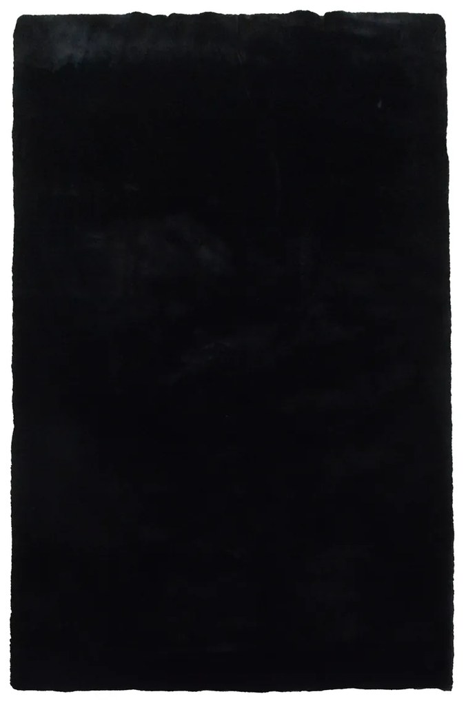 Γούνινο Χαλί (100x160) New Plan Puffy FC9 Black