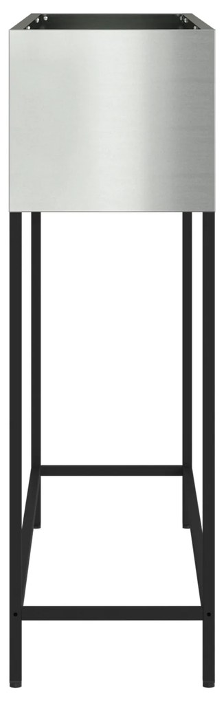vidaXL Ανυψωμένος Κήπος 100x26x82 εκ Γαλβανισμένο Ατσάλι