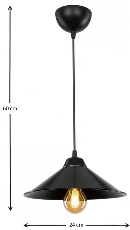 Φωτιστικό οροφής Felicity Megapap E27 μεταλλικό χρώμα μαύρο 24x24x70εκ. - PVC - GP029-0077,1