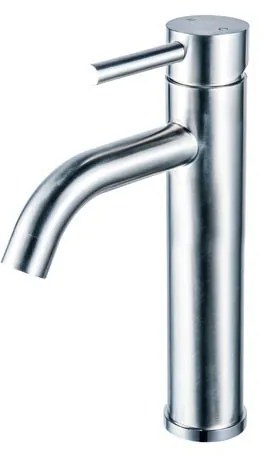 KARAG ARTEMIS Satinato B205A02 Μπαταρία Νιπτήρος Υψηλή Σατινέ Ανοξείδωτο Ατσάλι, Κεραμικό