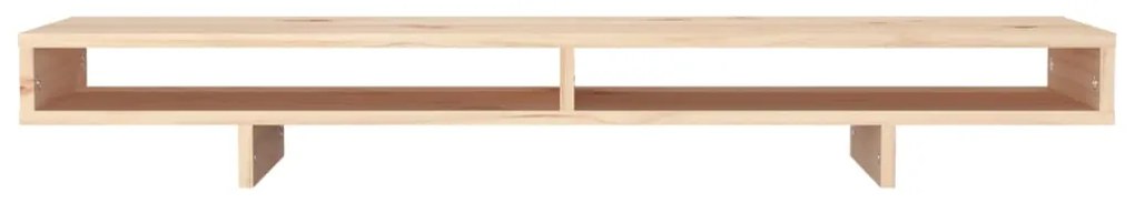 vidaXL Βάση Οθόνης 100x27x14 εκ. από Μασίφ Ξύλο Πεύκου