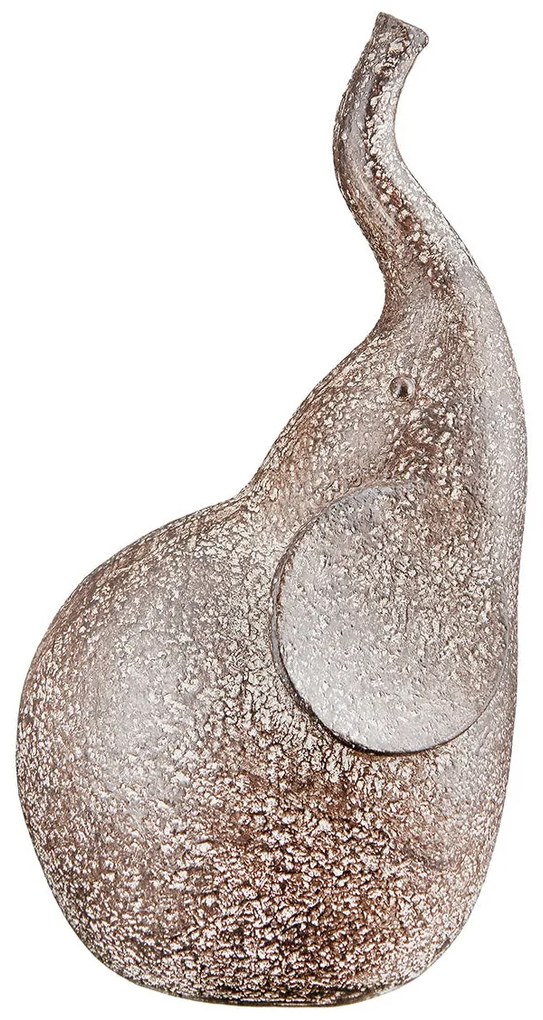 Φιγούρα Elephant "Marula" Πολυρεζίνη Brown PU 9x7.5x17cm