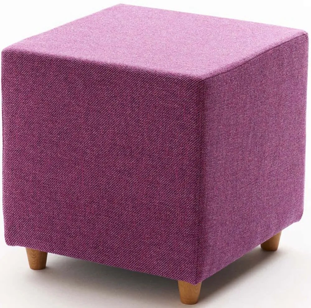Σκαμπό Olimpos 825BLC5166 40x40x40cm Lilac