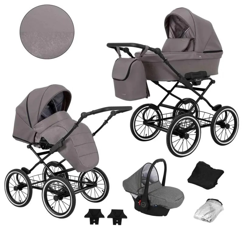 Πολυκαρότσι 3 σε 1 Romantic  Graphite Kunert