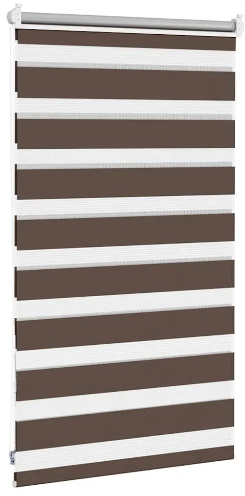 vidaXL Ρόλερ Zebra Καφέ 50 x 100cm