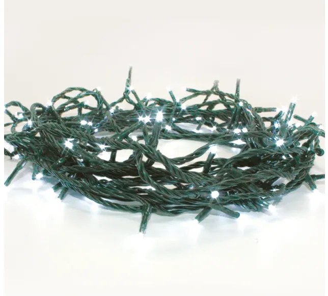 Λαμπάκια Σειρά 100 LED 5cm Ψυχρό Φως 8 Προγράμματα IP44 5μ Πράσινο Καλώδιο X08100211 ACA-X08100211-Πράσινο X08100211