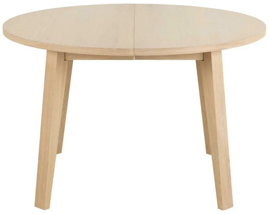 Τραπέζι Oakland C108, Ανοιχτό χρώμα ξύλου, 75cm, Επιμήκυνση, Φυσικό ξύλο καπλαμά, Πλαστικοποιημένη μοριοσανίδα, Ξύλο | Epipla1.gr