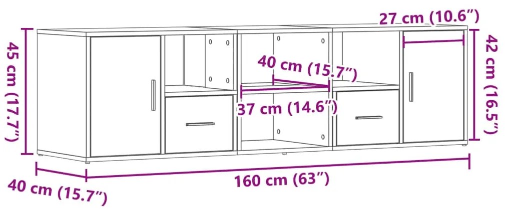 ΝΤΟΥΛΑΠΙ ΓΩΝΙΑΚΟ ΛΕΥΚΟ 160X40X45 ΕΚ. ΑΠΟ ΕΠΕΞ. ΞΥΛΟ 3307819