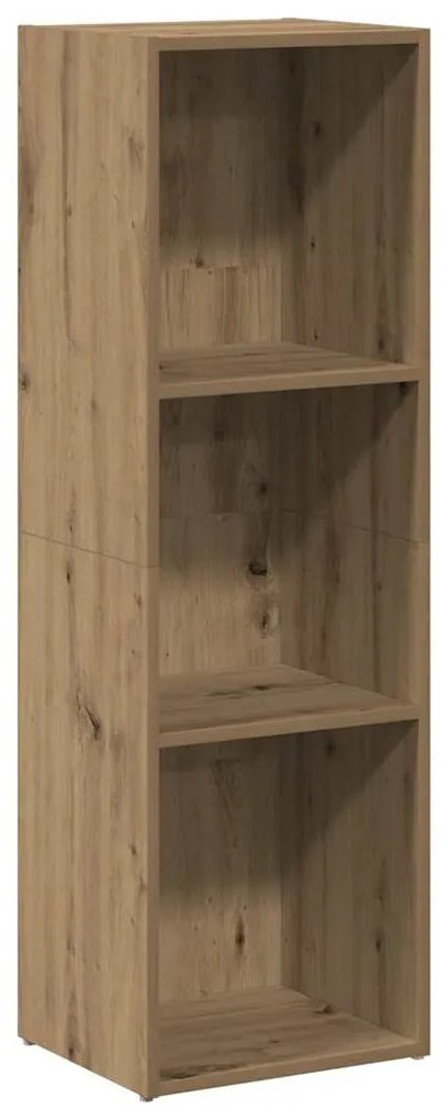 vidaXL Βιβλιοθήκη Artisan Δρυς 36x30x114 εκ. Επεξεργασμένο Ξύλο