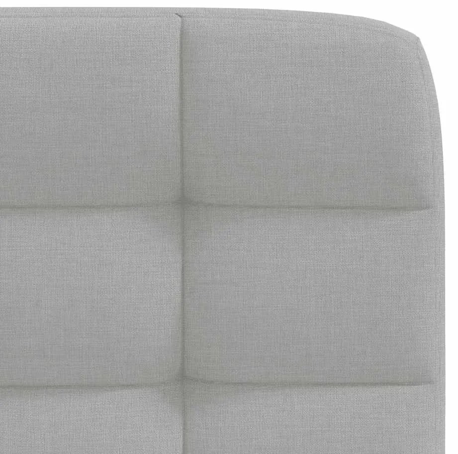 vidaXL Καρέκλες τραπεζαρίας 4 τεμ Cloud Grey Fabric