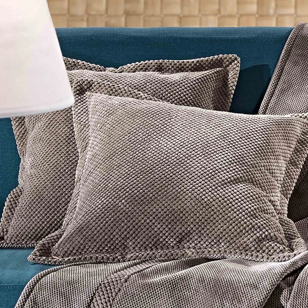 Μαξιλαροθήκη Διακοσμητική Rubicon Choco Guy Laroche 42Χ42 Microfiber