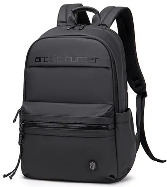 ARCTIC HUNTER τσάντα πλάτης B00536 με θήκη laptop 15.6", 21L, μαύρη