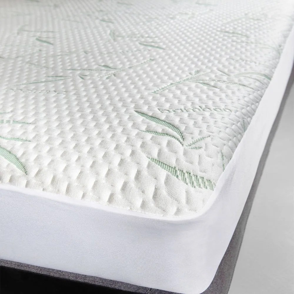 Προστατευτικό Στρώματος Αδιάβροχο Bamboo White La Luna Μονό 100x200cm Cotton-Polyester