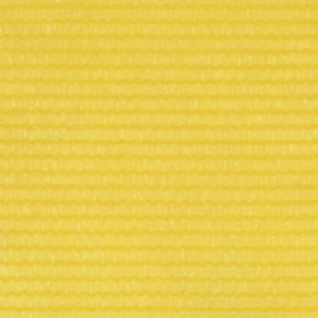 Διαχωριστικό Βεράντας Κίτρινο 90 x 300 εκ. από HDPE - Κίτρινο