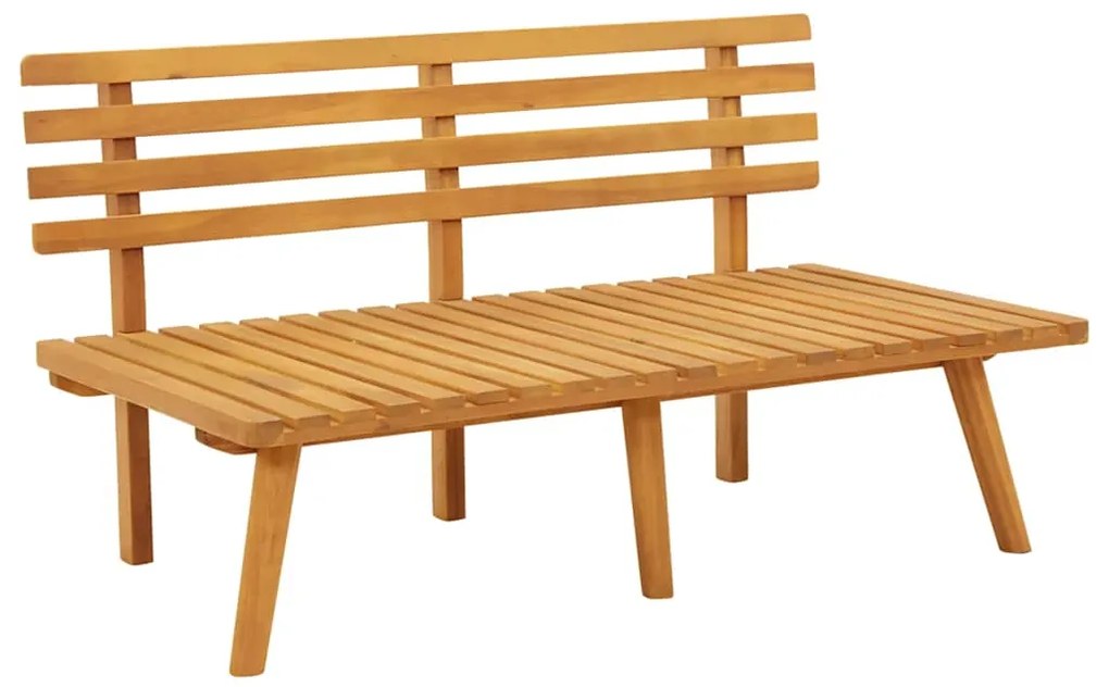 vidaXL Παγκάκι Κήπου 115 εκ. Μασίφ Ξύλο Ακακίας με Μαξιλάρια