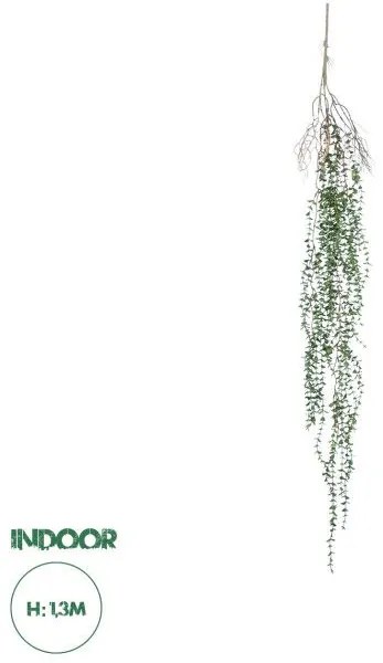 Artificial Garden EUCALYPTUS HANGING PLANT 20618 Τεχνητό Διακοσμητικό Κρεμαστό Φυτό Ευκάλυπτος Υ130cm Globostar 20618