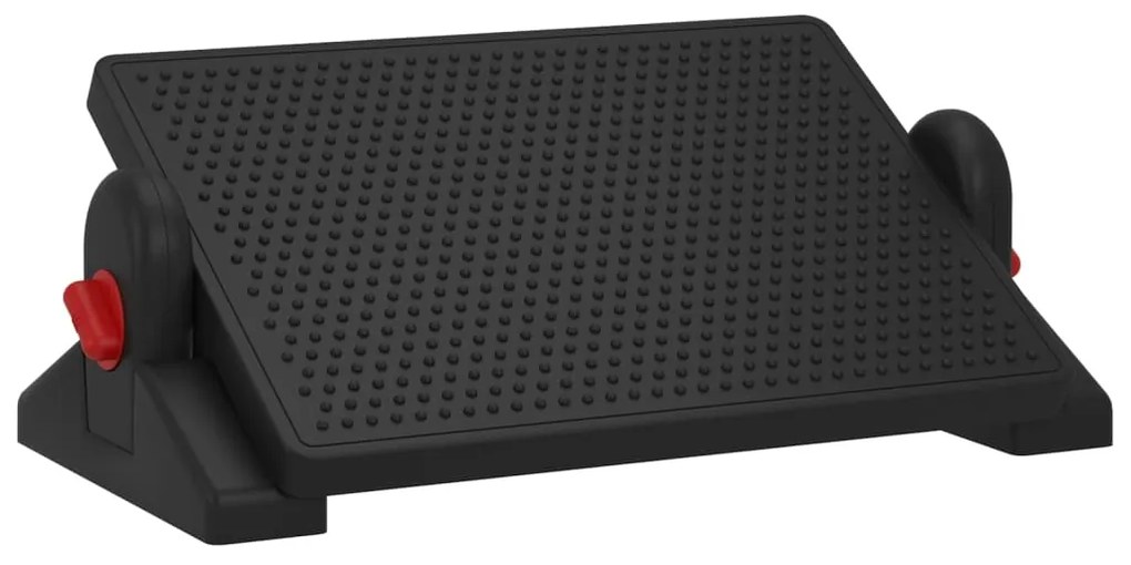 vidaXL Υποπόδιο Μαύρο 50 x 30,5 x 17 εκ.