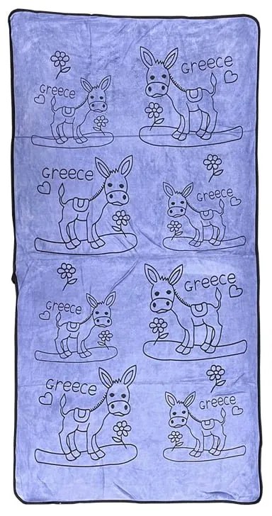 Πετσέτα θαλάσσης Greece 140x70cm - Beach towel