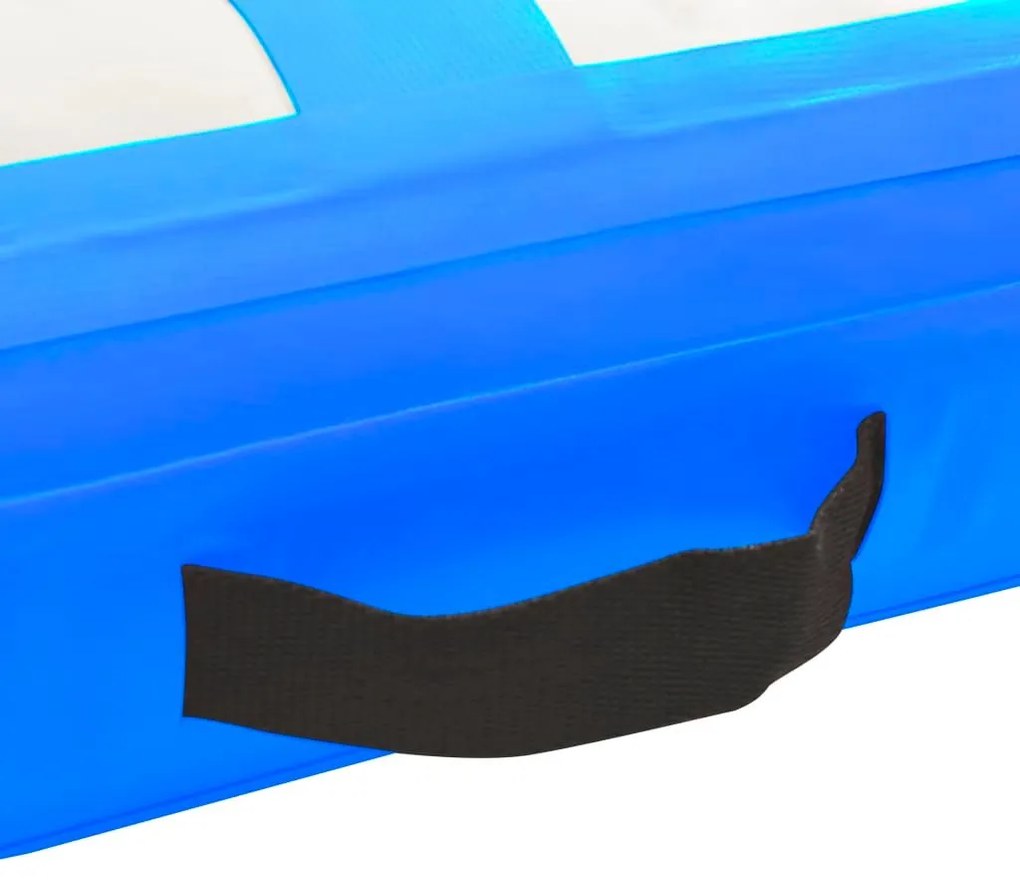 Στρώμα Ενόργανης Φουσκωτό Μπλε 300 x 100 x 20 εκ. PVC με Τρόμπα - Μπλε