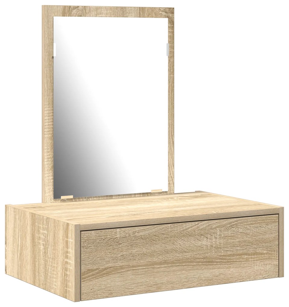 vidaXL Κρεμαστό τραπέζι ντυσίματος δρυός Sonoma 60x40x70 εκ.