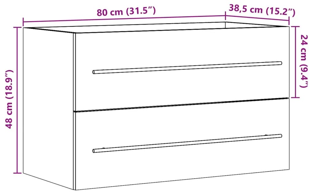 ΝΤΟΥΛΑΠΙ ΝΙΠΤΗΡΑ ΌΨΗ ΠΑΛΑΙΟΥ ΞΥΛΟΥ 80X38,5X48 ΕΚ. ΕΠΕΞ. ΞΥΛΟ 856227