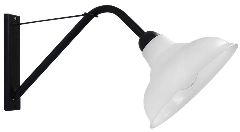 Απλίκα Τοίχου Heronia Public 32-0087 White