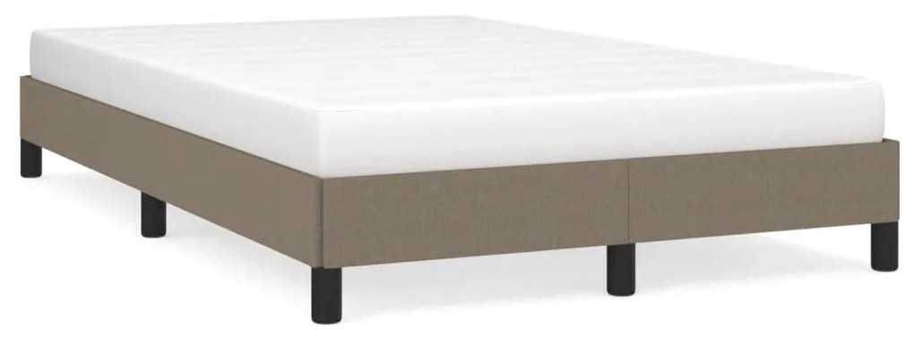 Πλαίσιο Κρεβατιού χωρίς στρώμα Taupe 120x190 εκ. Υφασμάτινο 3269609