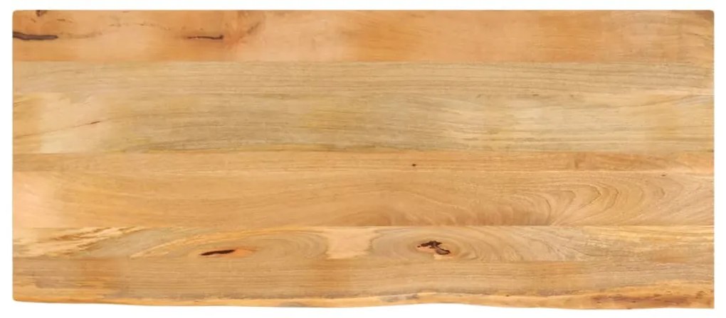 vidaXL Επιφάνεια Τραπεζιού 140x60x2,5 εκ. Live Edge Μασίφ Ξύλο Μάνγκο