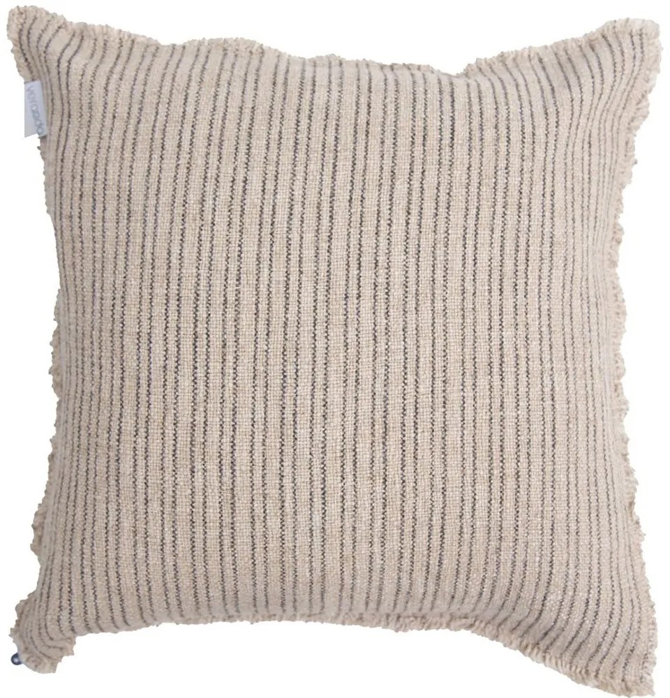 Μαξιλαροθήκη Διακοσμητική 0860005 45x45cm Beige-Black Soulworks 45X45 Λινό