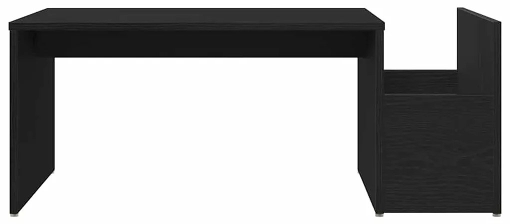 vidaXL Τραπεζάκι σαλονιού Μαύρη δρυς 90 x 45 x 35 cm