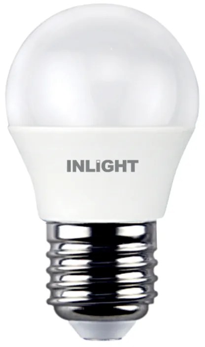 InLight E27 LED G45 8watt 3000Κ Θερμό Λευκό (7.27.08.12.1)