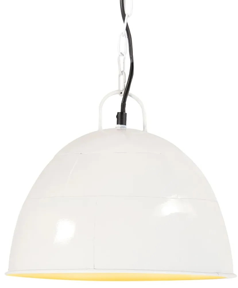 vidaXL Φωτιστικό Κρεμαστό Vintage Στρογγυλό 25 W Λευκό 31 εκ. Ε27