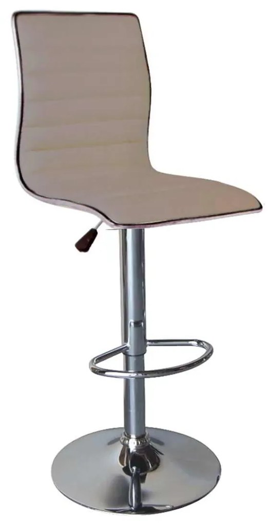 Σκαμπώ BAR ALFI Pu Cappuccino 41x50x59/94-80/115cm (Σετ 2 ΤΕΜ)