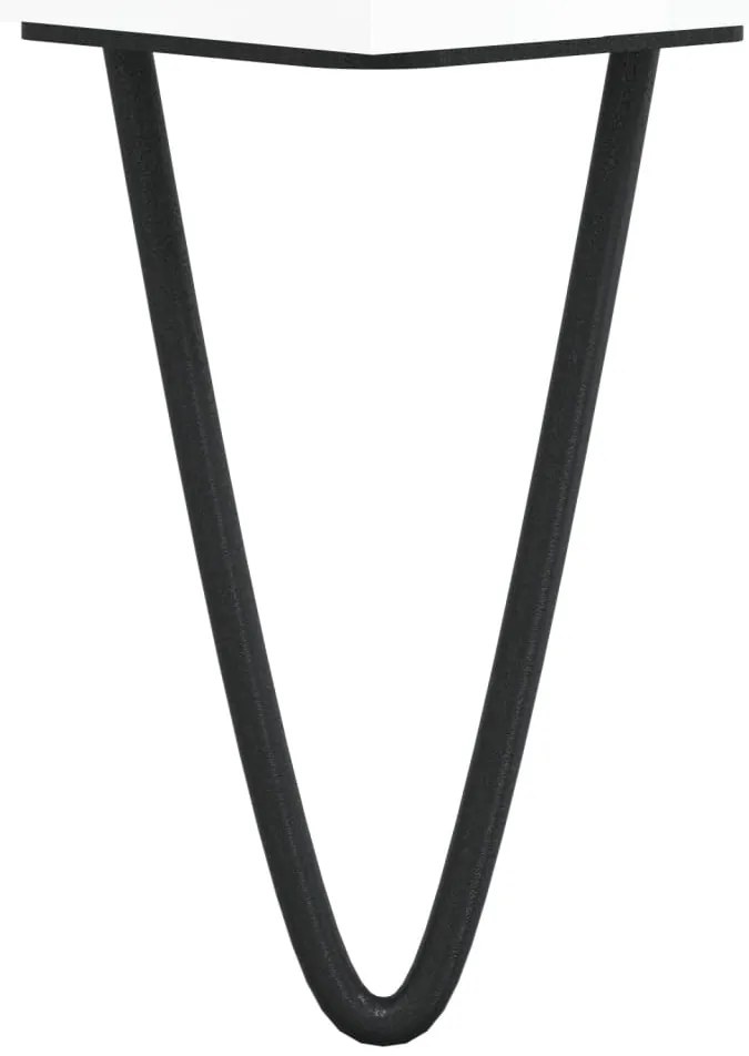 vidaXL Έπιπλο Δίσκων Γυαλ. Λευκό 100x38x48 εκ. από Επεξεργασμένο Ξύλο