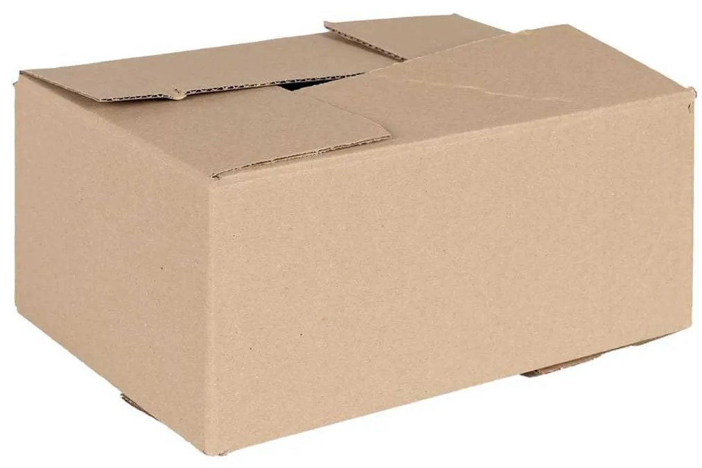 Πτυσσόμενο Κουτί 50 pcs Φυσικό 30 x 21,5 x 14 εκ. Χαρτόνι