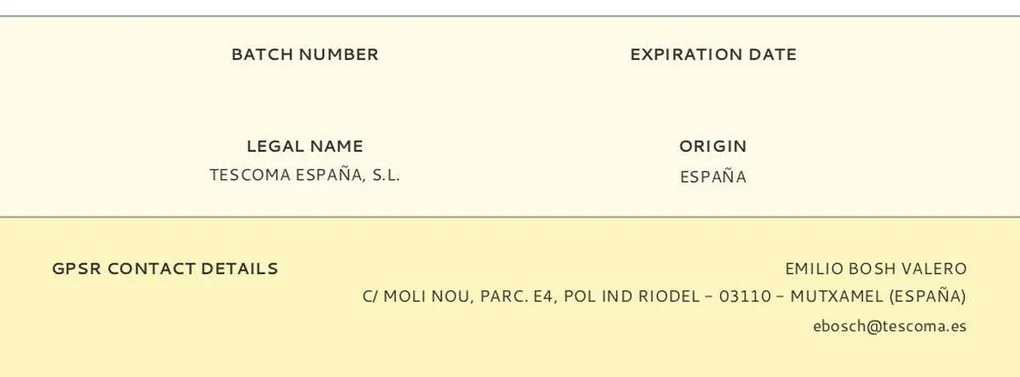 Σακούλα Ζαχαροπλαστικής Tescoma delicia Διαφανές