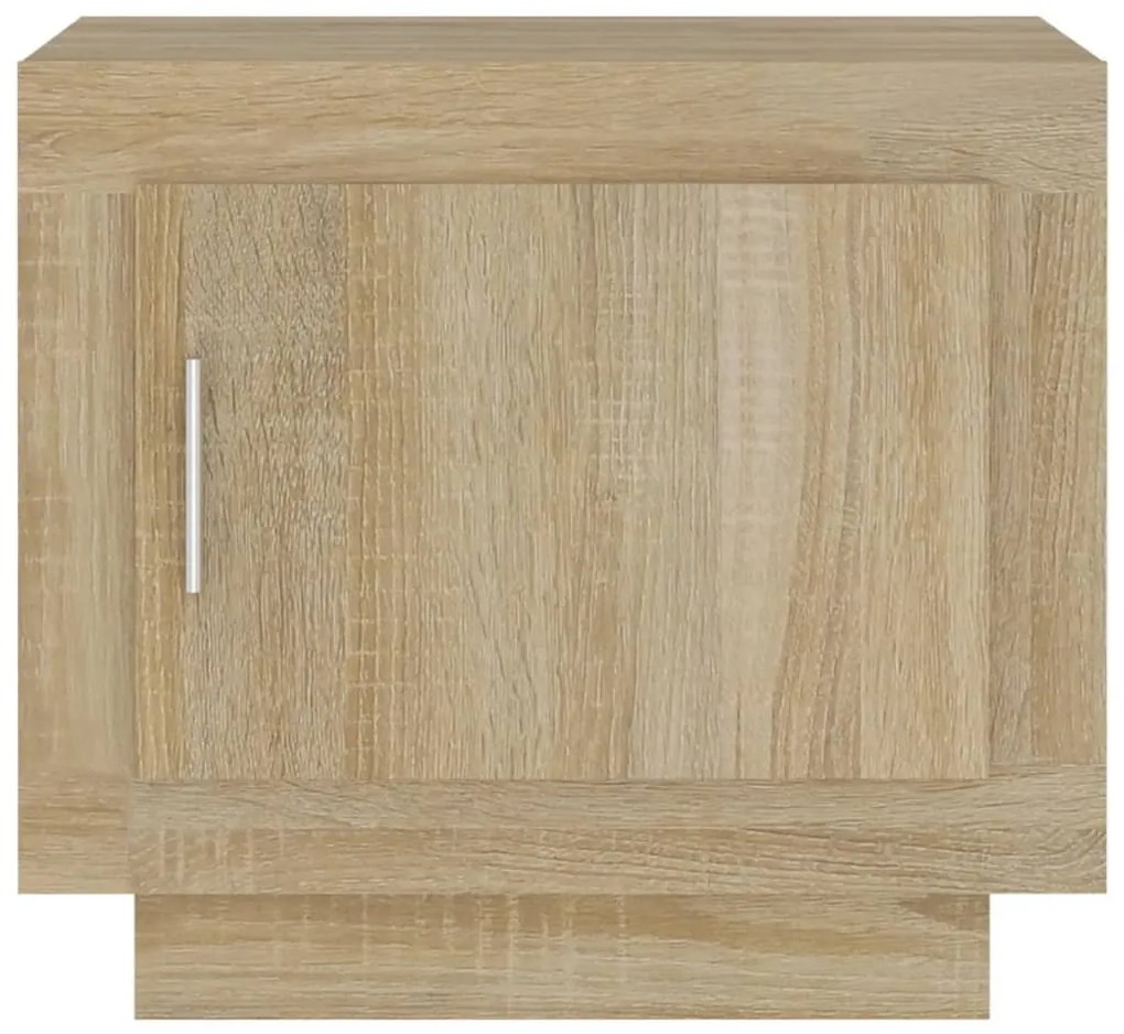 vidaXL Τραπεζάκι Σαλονιού Sonoma Δρυς 51x50x45 εκ. Επεξεργασμένο Ξύλο