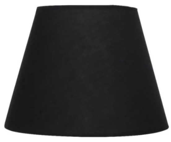 Καπέλο Φωτιστικού Για Ντουί E27 Heronia 14-0170 Black