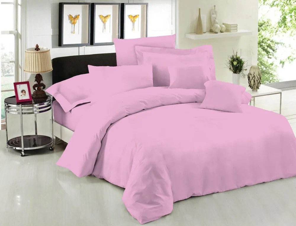 Σεντόνι Υπέρδιπλο 245x270 Μεμονωμένο LeBlanc Polycotton Lilac