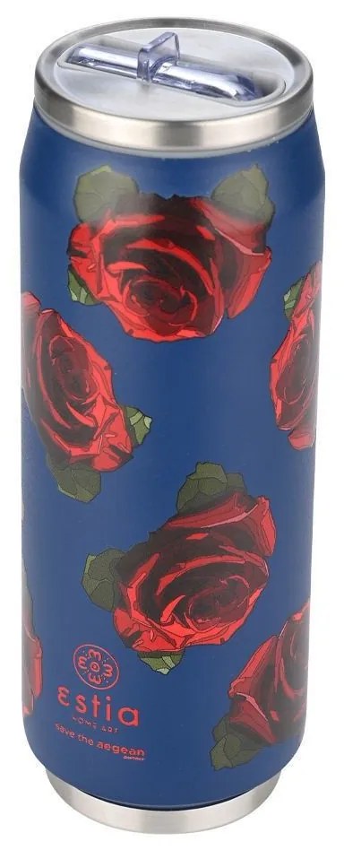 ESTIA ΘΕΡΜΟΣ TRAVEL CUP SAVE THE AEGEAN 500ml ELECTRIC ROSES
