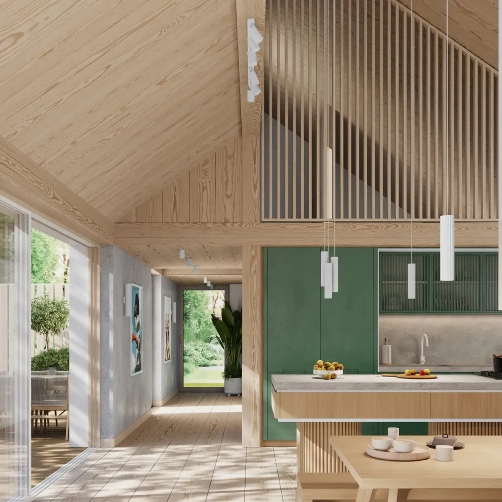 Sollux Φωτιστικό οροφής KARBON 6L λευκό,αλουμίνιο,6xGU10,max 10W LED,IP20