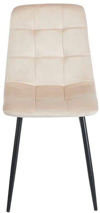 OSCAR BEIGE VELVET ΥΦΑΣΜΑ ΚΑΡΕΚΛΑ ΜΕΤΑΛΛΙΚΗ