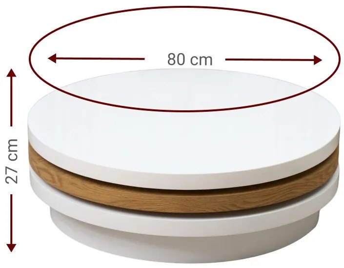 Τραπεζάκι σαλονιού Layer Plus