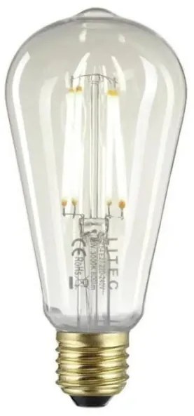 Λάμπα LED 1xE27 ST64 7W Διάφανο Dimmable 3000K LED Lamps LP-LED7W-E27-ST64-C Elstead Lighting-LP-LED7W-E27-ST64-C-Διάφανο LP-LED7W-E27-ST64-C