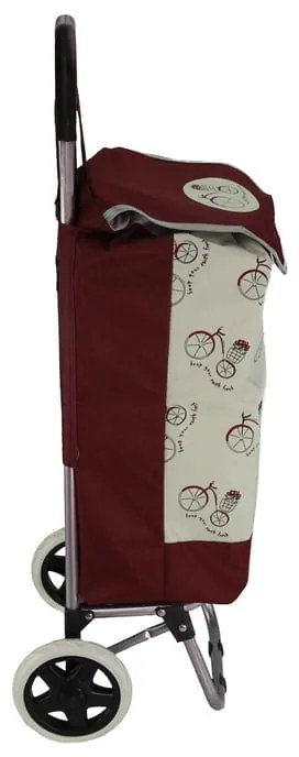 Υφασμάτινο Καρότσι Λαϊκής με Σχέδια 95x36x27cm 33L